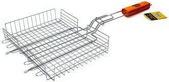 Решетка-гриль глубокая 28х22cm, BBQ time
