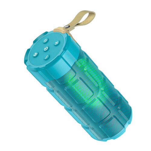 Беспроводная колонка Hoco HC7 портативная акустика Hoco голубой 166700₽