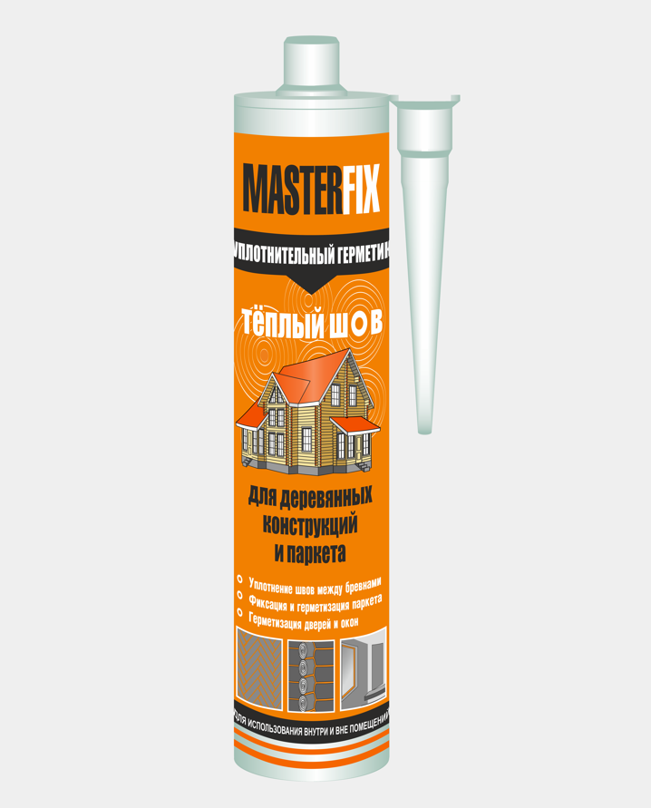 Masterfix «Теплый шов» уплотнительный герметик для деревянного дома