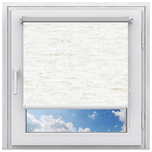 Рулонная штора на пластиковое окно Лен 95Х180 см