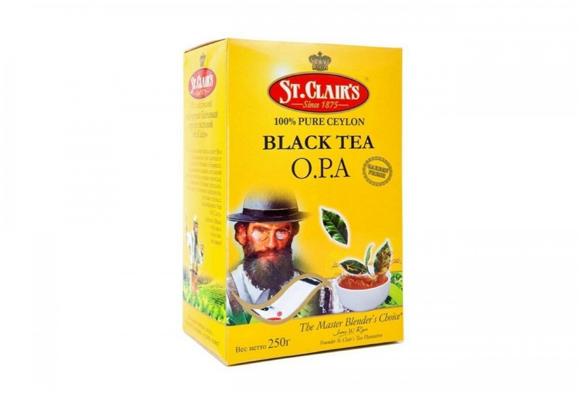 Чай черный St. Clair's OPA 250 гр. кр/лист