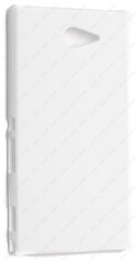 Чехол-накладка для Sony Xperia M2 (Белый)