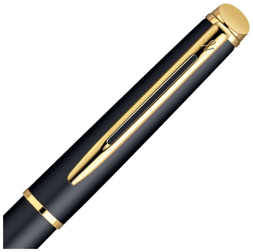 Waterman Hemisphere Mars Black GT F (черный) - фото №3