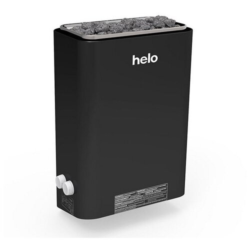 Электрическая печь Helo VIENNA 45 STS (с пультом, чёрная, арт. 000508) электрическая печь helo vienna 60 sts grey