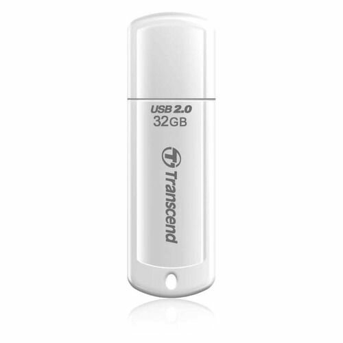 Флешка USB Transcend Jetflash 370 32ГБ, USB2.0, белый [ts32gjf370]