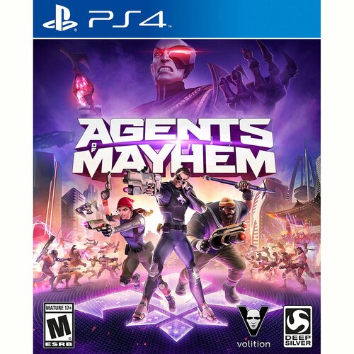 игры playstation 4 deep silver игра для ps4 agents of mayhem [русские субтитры] Игра Agents of Mayhem (русские субтитры) (PS4)