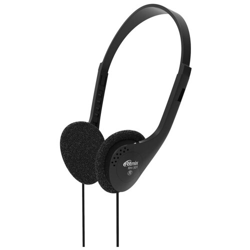 Наушники RITMIX RH-501 проводные с микрофоном 1 шт 49300₽