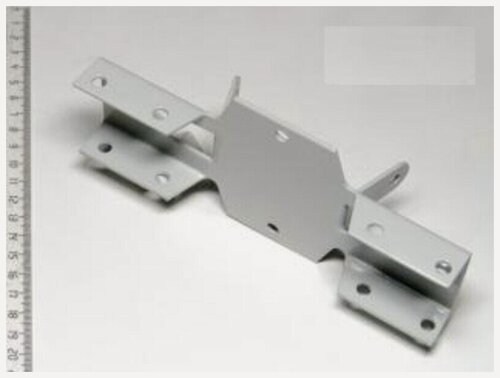 Изображение товара Кронштейн забора наружный КЗН-40-60 ral 7004 сигнальный серый (в комплекте 10 штук толщина металла 2 мм. )