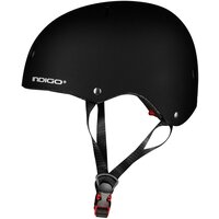 Шлем для скейтбординга детский INDIGO 11 вентиляционных отверстий Черный 51-55см