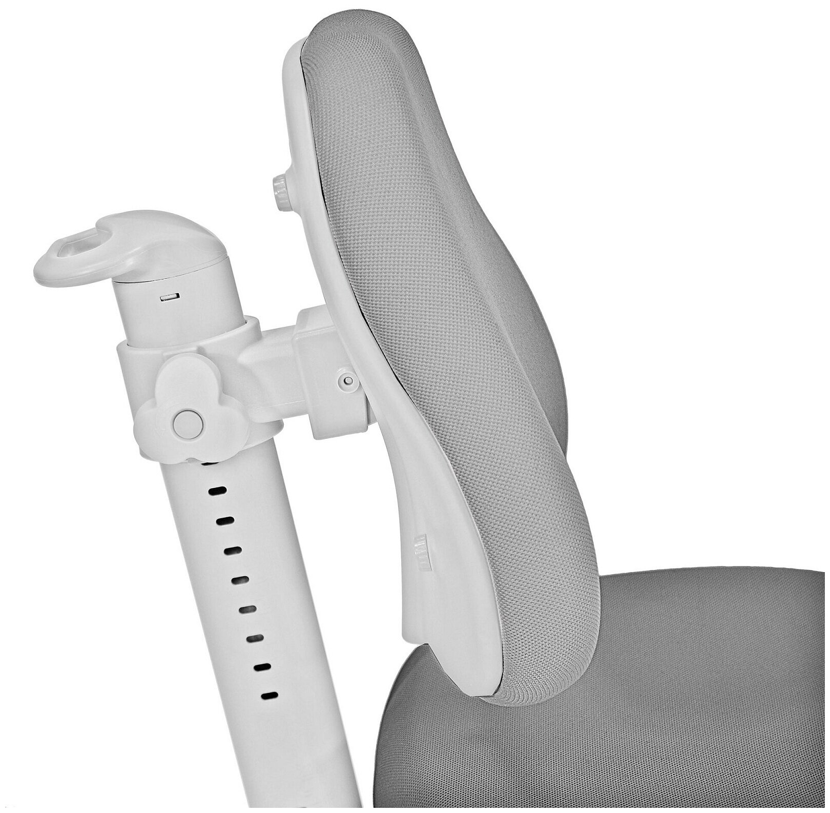 Комплект Anatomica Smart-30 парта + кресло + органайзер белый/серый с серым креслом Armata - фотография № 5