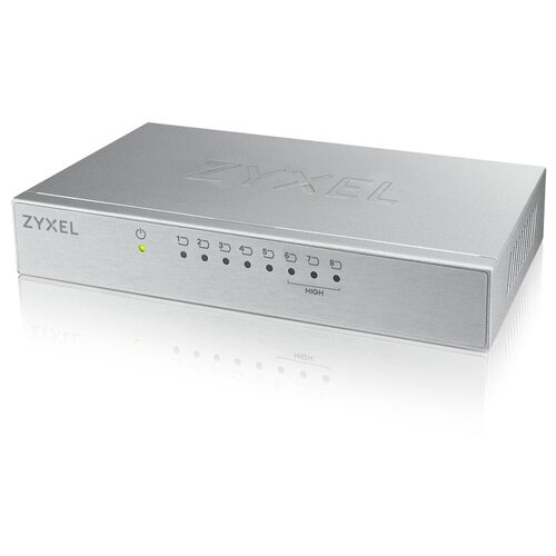 Коммутатор Zyxel ES-108AV3-EU0101F 8x100Mb неуправляемый
