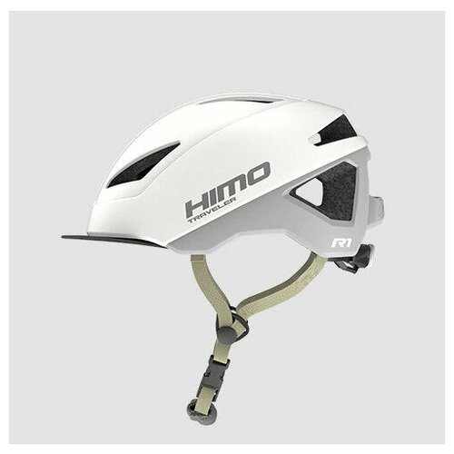 Шлем Xiaomi HIMO Riding Helmet R1 размер 57-61 cm (белый) dot approved vintage motorcycle helmet retro scooter jet open face four season helmet motorbike moto bicycle riding capacete