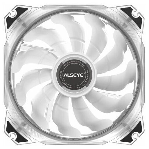 Вентилятор Alseye 120mm 800-1700rpm RGB Transparent M120-PT KIT