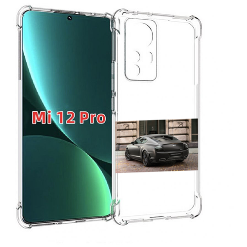 Чехол MyPads bentley бентли 1 мужской для Xiaomi 12S Pro задняя-панель-накладка-бампер