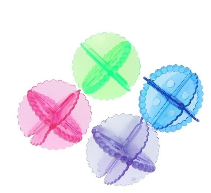 Набор шариков для стирки (5см) разноцветные