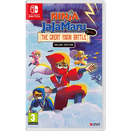 Ninja JaJaMaru: The Great Yokai Battle + Hell – Deluxe Edition [Nintendo Switch, английская версия] игра ninja jajamaru the great yokai battle hell – deluxe edition для playstation 4