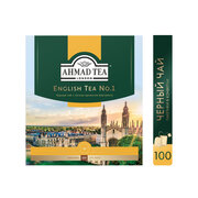 Чай черный Ahmad Tea English Tea No.1 в пакетиках, 100 пак.