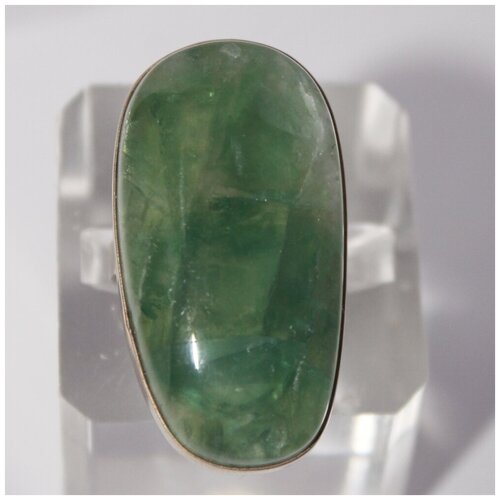 Кольцо True Stones, флюорит, размер 18, зеленый