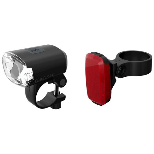 фото Фонари (комплект) bbb 2020 lightset stud combo + bls-147 rear spot black