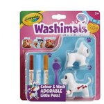 Crayola Crayola Scribble Scrubbie Фигурки для раскрашивания Washimals Собачки, 2 фигурки 74-7252 - изображение