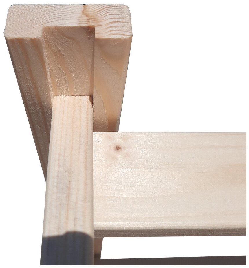 Стеллаж модульный деревянный , торговый, усиленный179х93х40 см - 6 полок - фотография № 4