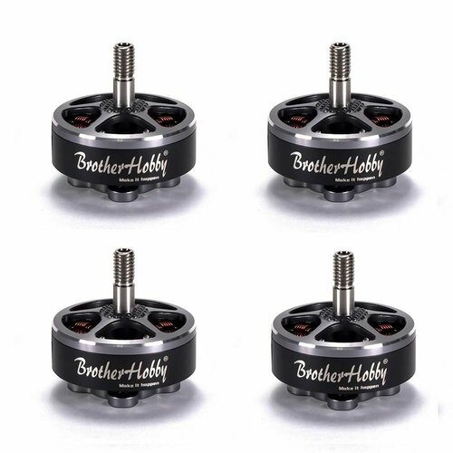 мотор brotherhobby avenger 2810 900kv для fpv 4 шт Мотор Brotherhobby Avenger 2806,5 1300KV 4-6S для FPV дронов квадрокоптеров 4 шт