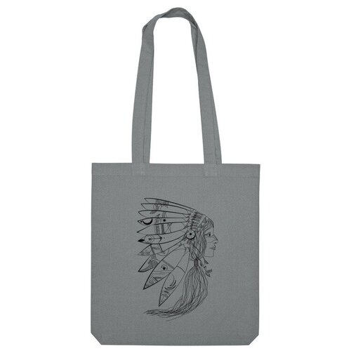 фото Сумка шоппер us basic, серый