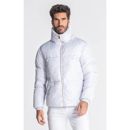  куртка Gianni Kavanagh, демисезон/зима, силуэт прямой, без капюшона, карманы, манжеты, размер L, белый