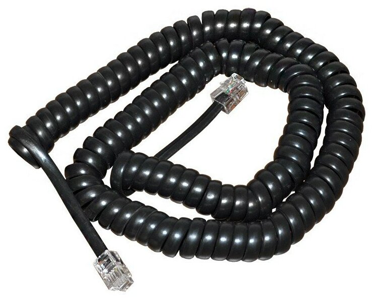 Витой кабель к трубке для Yealink SIP-T26P, SIP-T27P, SIP-T28P, SIP-T29G, SIP-T38G и серии SIP-T4x