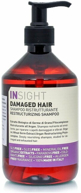 Шампунь Damaged Hair Restructurizing восстанавливающий для поврежденных волос