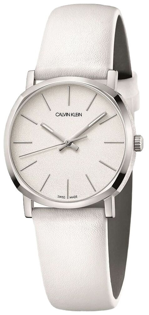 Наручные часы CALVIN KLEIN Posh, белый, серебряный
