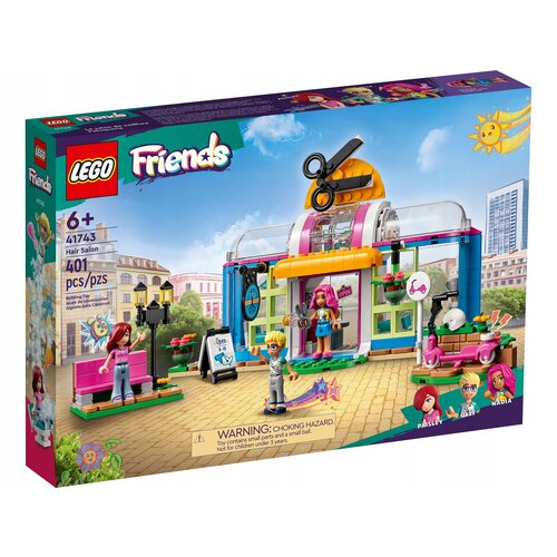 Конструктор LEGO Friends 41743 Парикмахерская, 401 дет.