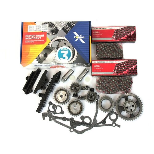 Комплект натяжного устройства двигатель 405 Eвро-3 полный, цепи 72/92 Киров 