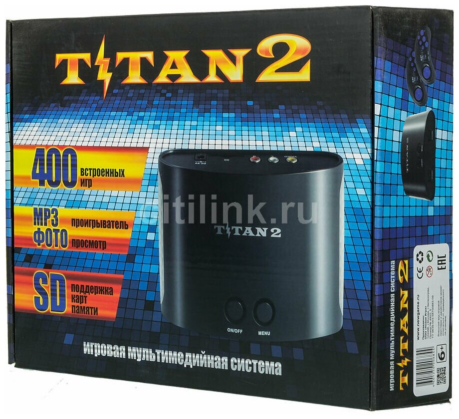 Игровая консоль Titan Magistr Titan 2 +400 игр +контроллер