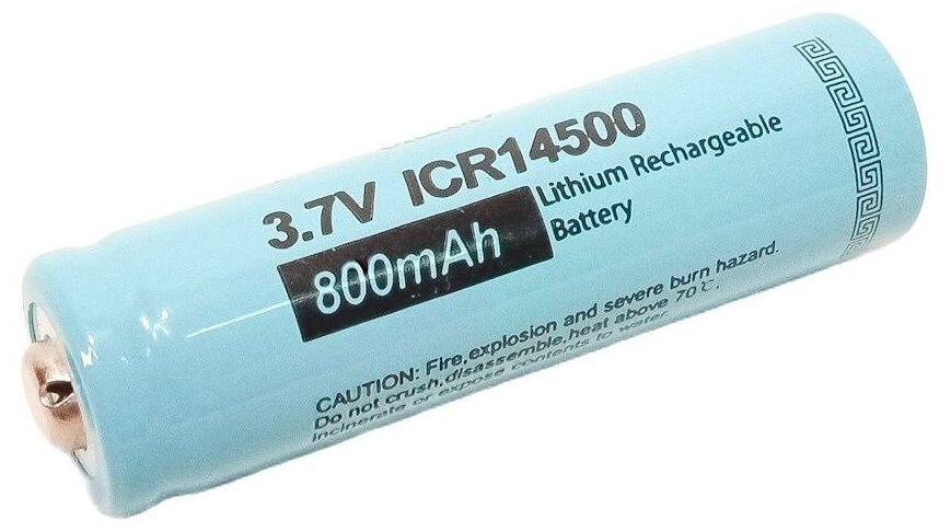 Аккумулятор ICR 14500/800 mAh 1 шт.