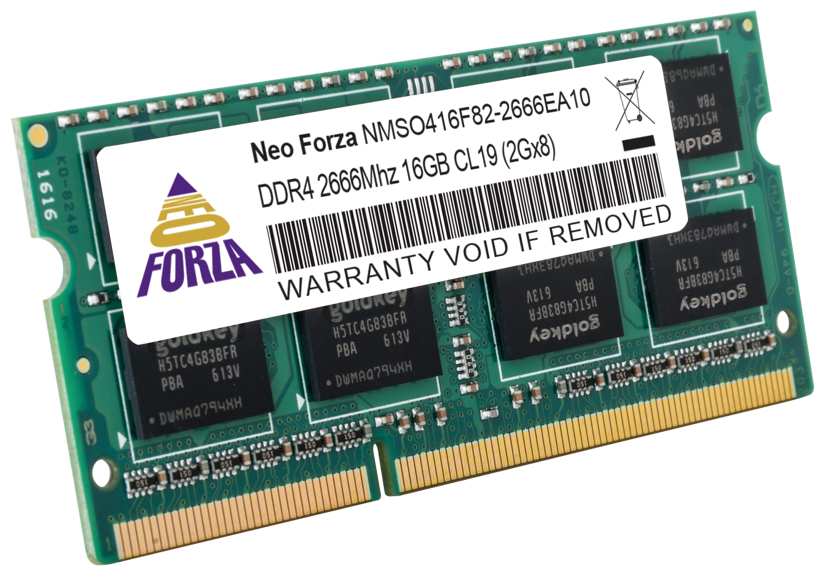 Оперативная память Neo Forza Plug-n-Play 16GB DDR4 3200 (SODIMM, PC4 25600) NMSO416F82-3200EA10