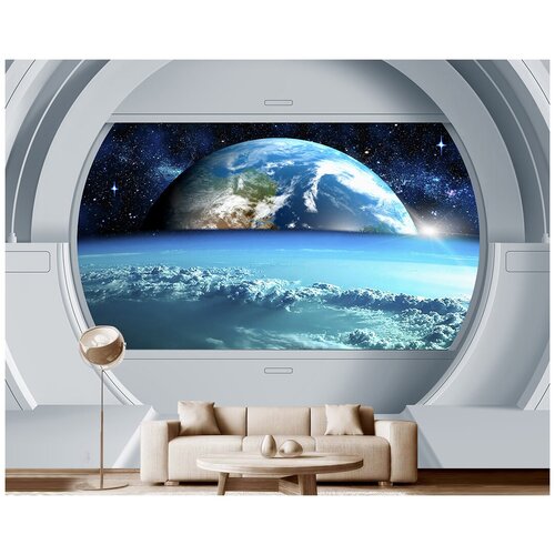 Фотообои на стену космос Модный Дом Космическая одиссея 400x300 см (ШxВ)