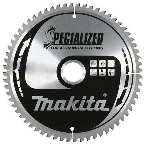 Пильный диск для алюминия 190X20X1.4X60T Makita B-35368