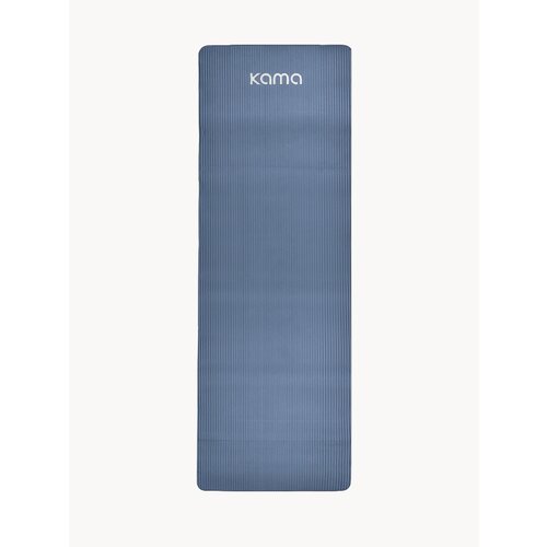 Коврик спортивный для фитнеса из NBR толстый, 1 см, Kama