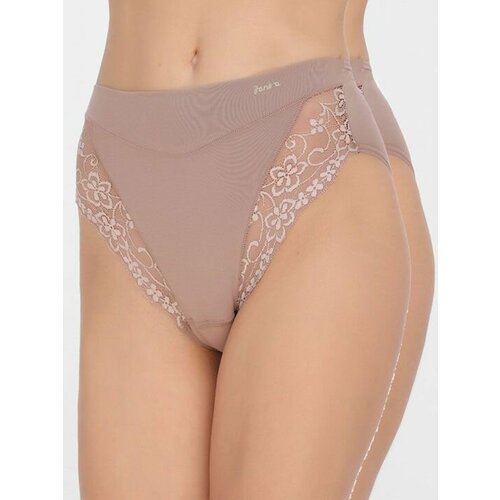 фото Трусы janira, 2 шт., размер l, коричневый