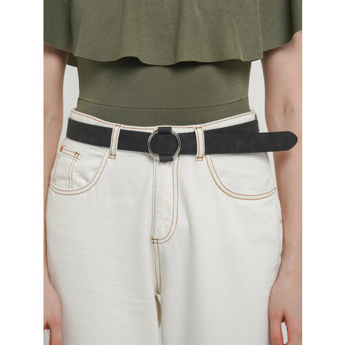 фото Ремень , размер 103, черный нет бренда