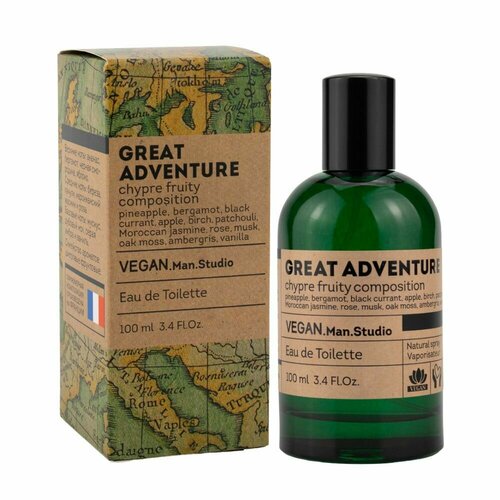 Туалетная вода мужская Vegan Man Studio Green Wind, 100 мл (по мотивам 12.12. Blanc (Lacoste)