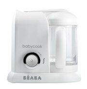 Пароварка блендер для детского питания 4 в 1 Babycook Solo, функция подогревателя для бутылочек и стерилизатора, белый