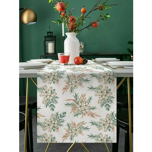 Дорожка на стол CustomDesign "Цветы и растения" 40х180 см
