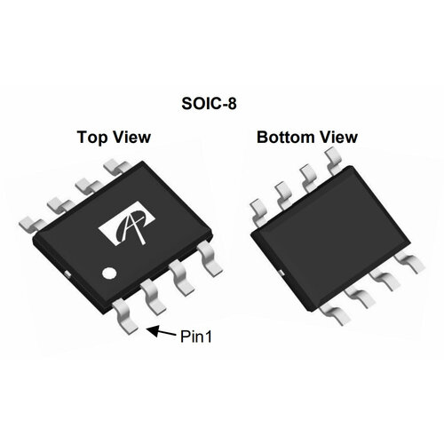 Микросхема AO4805 P-Channel MOSFET 30V 9A