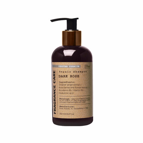 Парфюмированный шампунь Fragrance care Repair Shampoo Dark Rose 250 мл