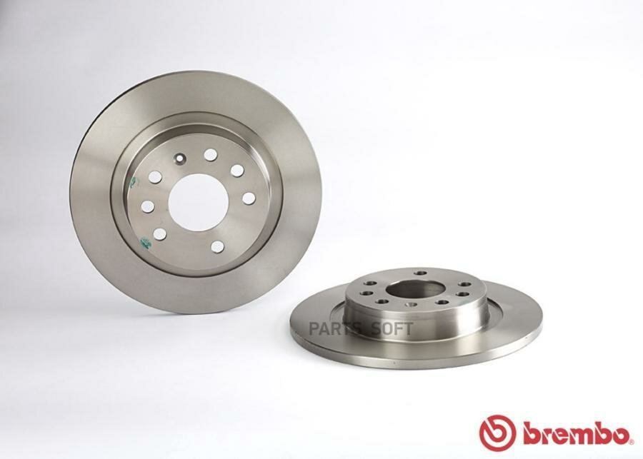 BREMBO 08.9511.10 Торм.диск задн.(278x12) 5 отв.