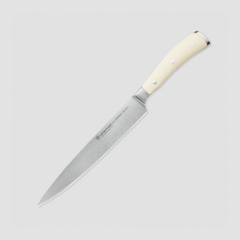Нож кухонный для нарезки 20 см, серия Ikon Cream White WUESTHOF Wusthoff - фото №3