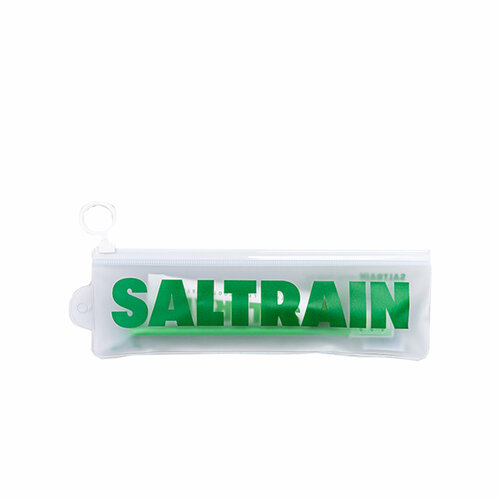 SALTRAIN Дорожный набор для ухода за полостью рта, цвет зеленый 30 гр
