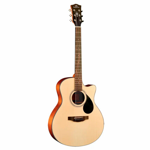 KEPMA EACE Natural электроакустическая гитара, цвет натуральный, в комплекте 3м кабель kepma edce natural matt электроакустическая гитара цвет натуральный в комплекте 3м кабель